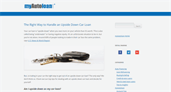 Desktop Screenshot of blog.myautoloan.com